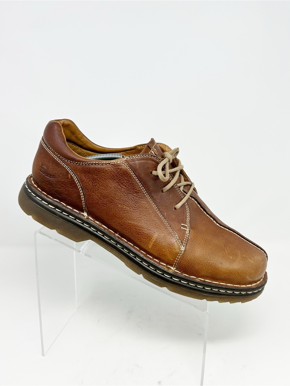 Dr. Martens Oxford Shoes Mens Brown Split Toe Lace Up Chunky Lug Sole Size 13